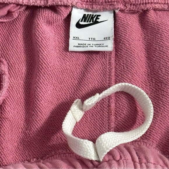 Nike NSW Arch Fleece Joggers Mens XXL Pink Desert Berry Sweatpants Casual Loose - Picture 10 of 13